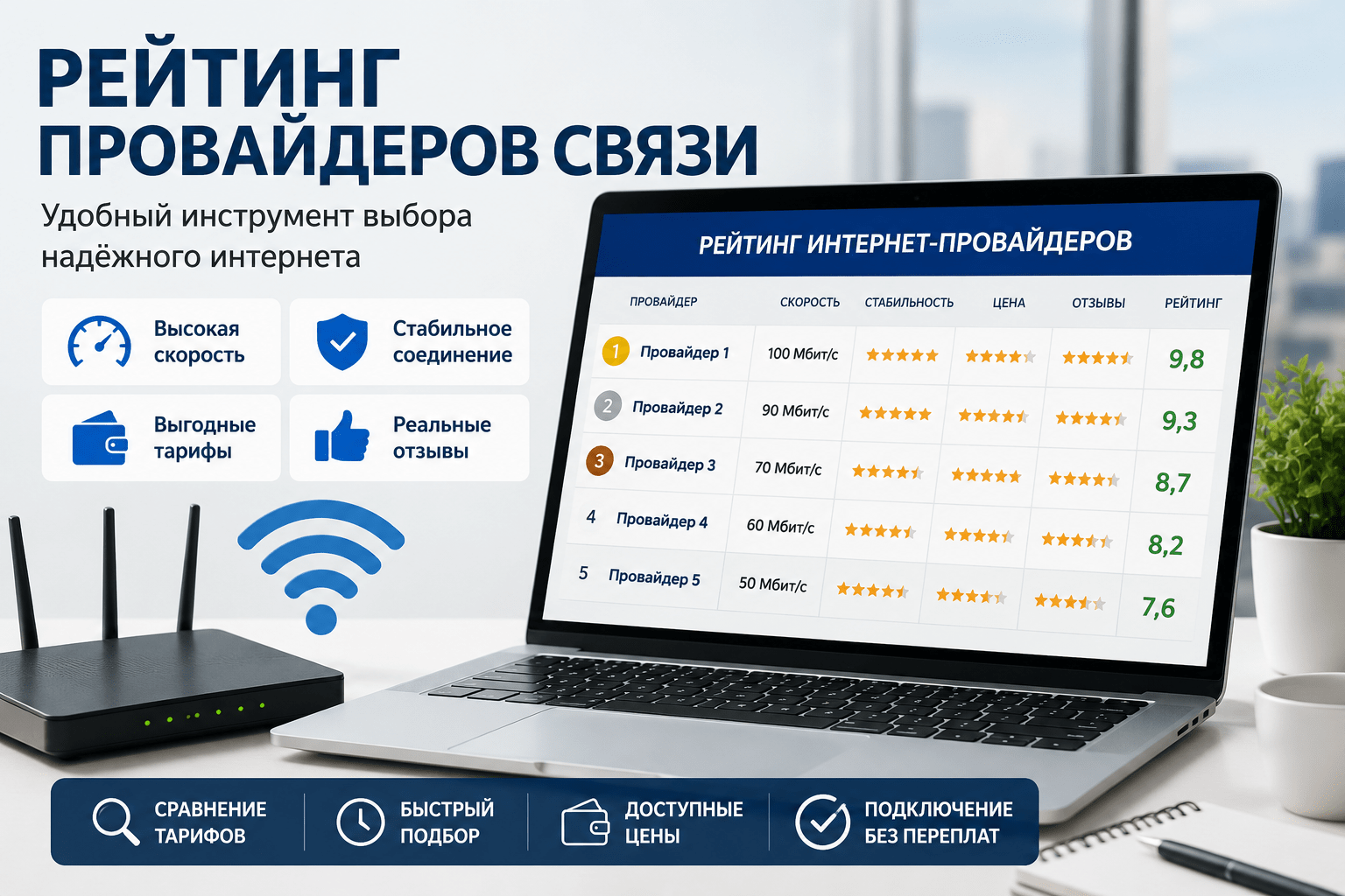 Какой интернет-провайдер лучше выбрать в Москве